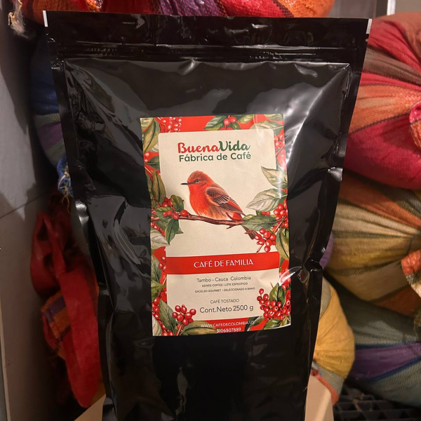 bolsa grande de café